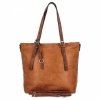 Uniwersalna Torebka Damska XL Shopper Bag firmy Hernan HB0213-1 Ruda/Brązowa